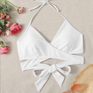 Push-up Halter Bandage Bikini - TWO PIECE SET
